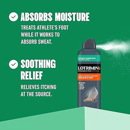 Lotrimin AF Athlete’s Foot Deodorant Powder Spray (133g)