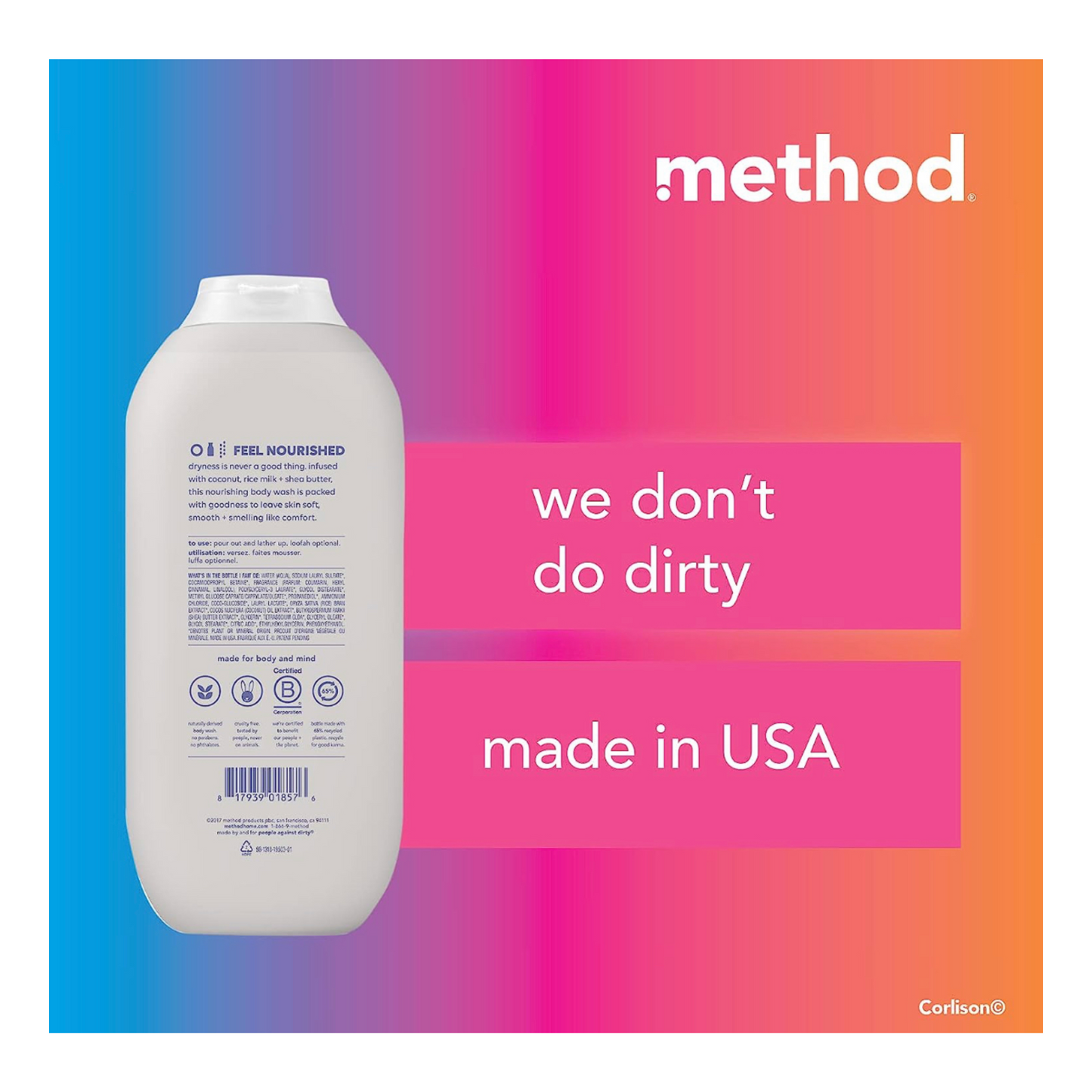 Method Body Wash Simply Nourish (100ml)