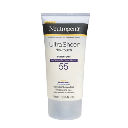 Sunscreen SPF 55 147ml - Lightweight, Non-Greasy, Sun Protection, Pakistan