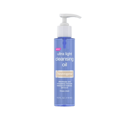 Neutrogena Ultra Light Cleansing Oil 114ml – lightweight makeup remover and cleanser for soft, residue-free skin at Skinstash.pk