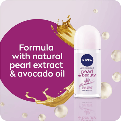 Nivea Pearl & Beauty Anti-Perspirant Roll on (50ml)