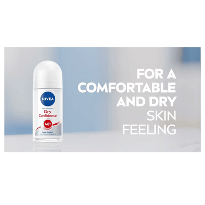Nivea Dry Comfort 48hrs, Roll On (50ml)