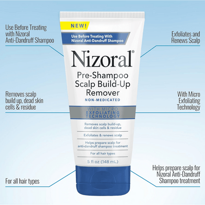 Nizoral Pre-Shampoo Scalp Build-Up Remover (148 ml)