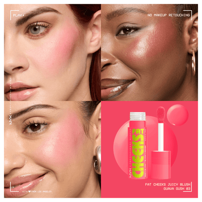 Imported NYX Professional Makeup Fat Cheeks Juicy Blush