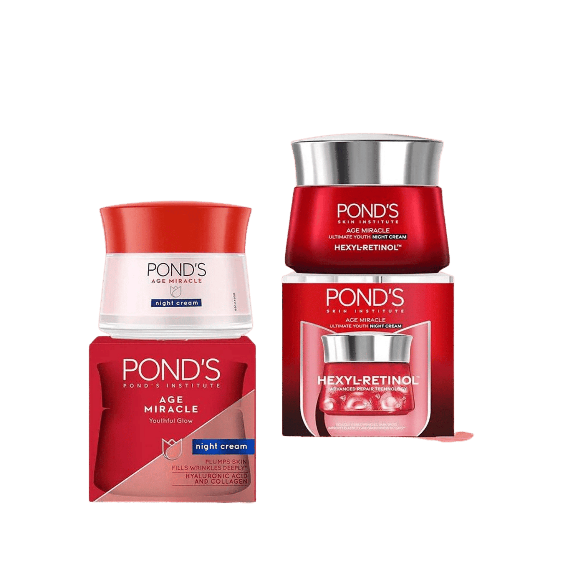 original Pond’s – Age Miracle Night Cream – Retinol-C Anti-Aging & Wrinkle 