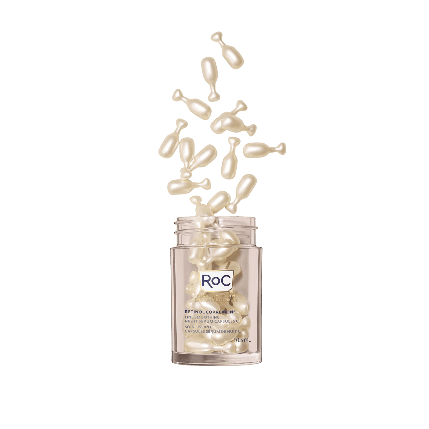 RoC Retinol Correxion Line Smoothing Night Serum Capsules (10.5ml)