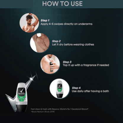 Rexona 48h Man Roll-On Deodorant (50ml)