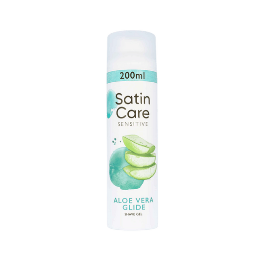 Buy Online Gillette Satin Care Sensitive Aloe Vera Glide Women’s Shaving Gel  in Pakistan
