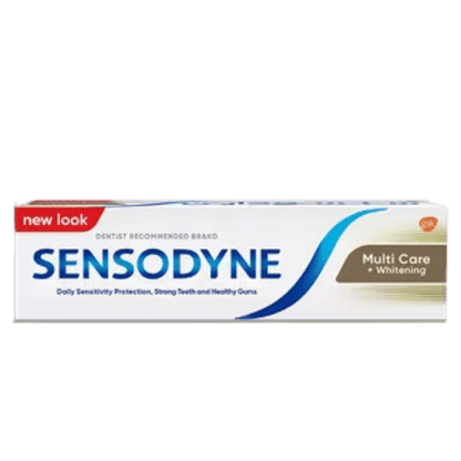Sensodyne Multi Care + Whitening Toothpaste Sensodyne 75g Skin Stash in Pakistan