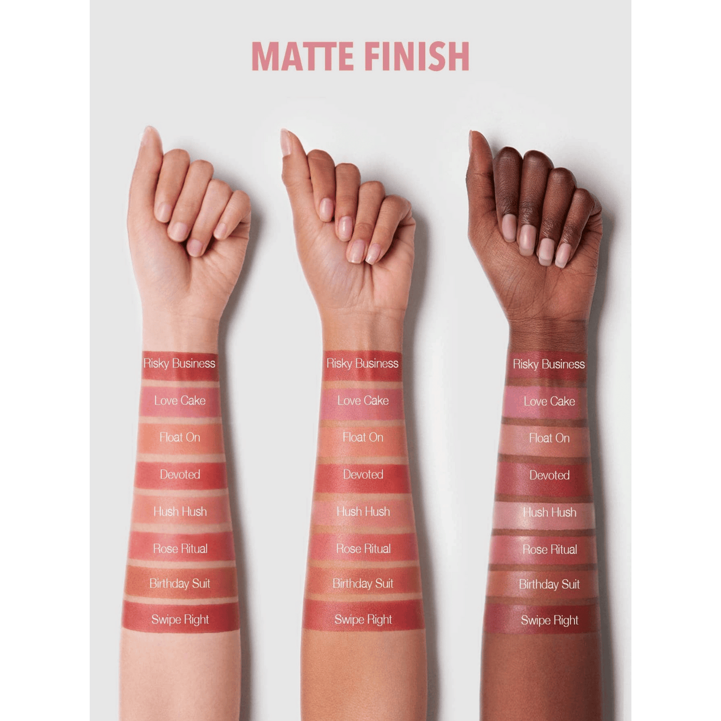 Sheglam Color Bloom Liquid Blush Shimmer & Matte Collection Set (5.2mlx12)