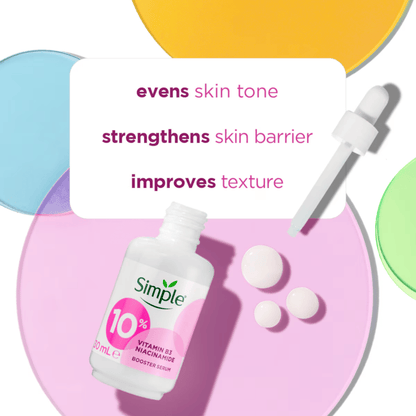 Simple 10% Vitamin B3 Niacinamide Booster Serum (30ml)