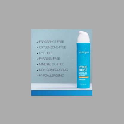 Neutrogena Hydro Boost Hyaluronic Acid Moisturizer With Sunscreen SPF 50 (50ml)