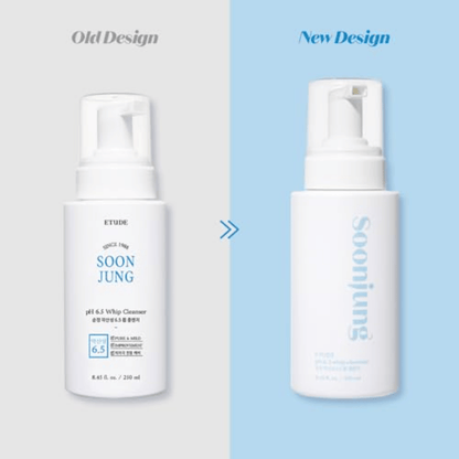 SoonJung ETUDE  PH 6.5 Whip Cleanser (150 ml)
