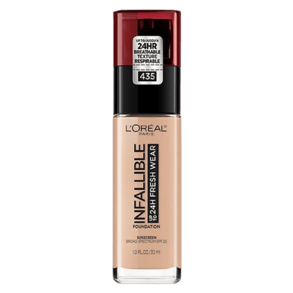 L'Oreal Paris Infallible 24 Hour Fresh Wear Foundation SPF 25 (30ml)
