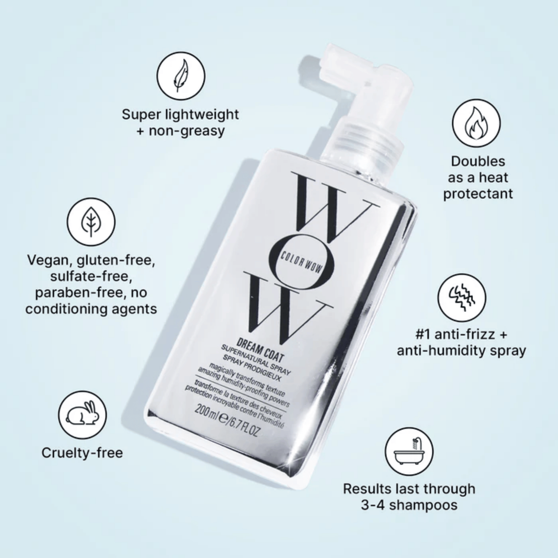 Hair Spray 200ml
Color-Protecting Hairspray
Smoothing Hairspray, Pakistan
