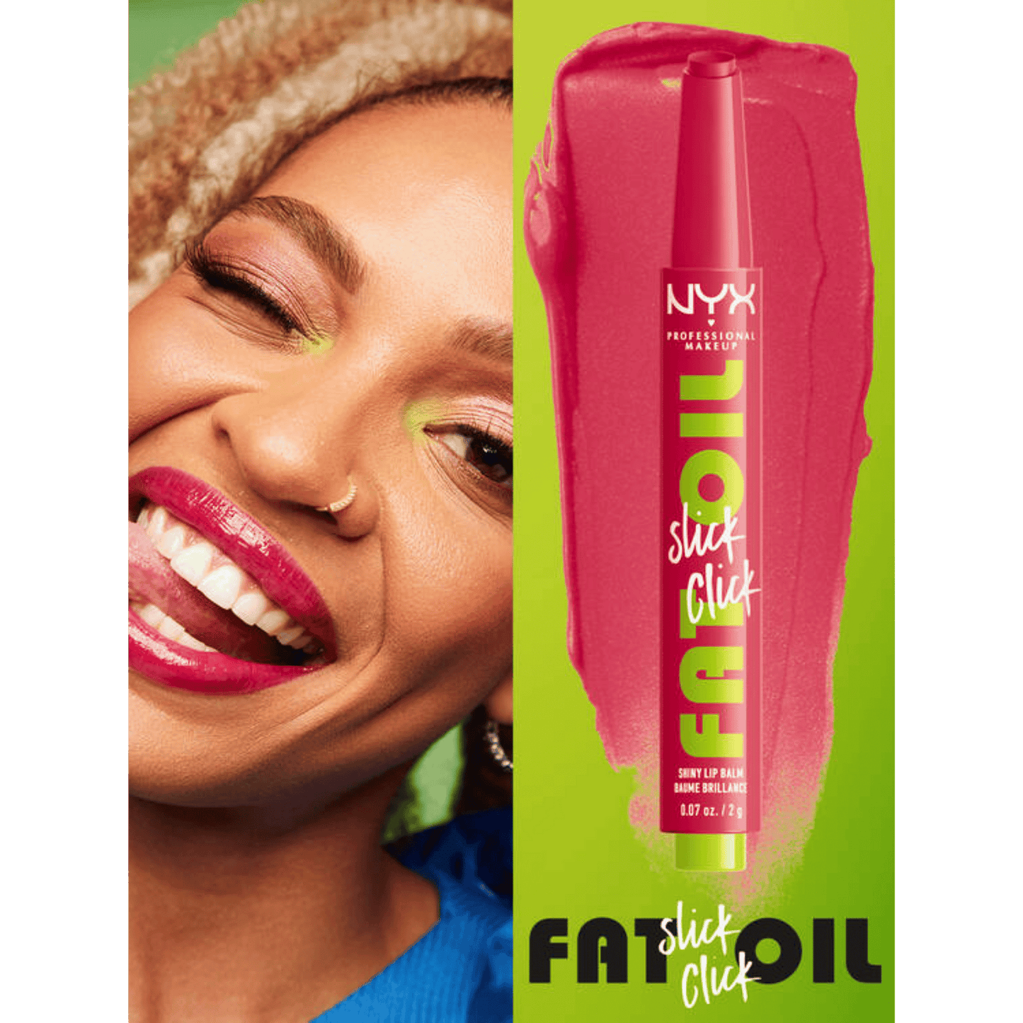 NYX Fat Oil Slick Click Shiny Lip Balm (2g)