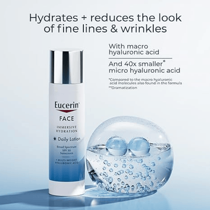 Eucerin Broad Spectrum SPF 30 Daily Lotion for sensitive skin available in Pakistan