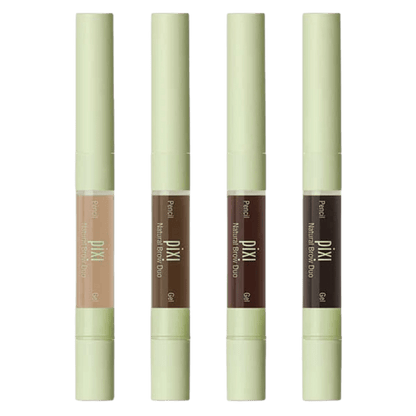 Pixi 2-In-1 Natural Brow Duo, Brow Pencil & Gel (2.5 ml)