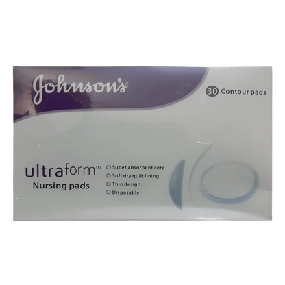 Johnson's Ultraform Nursing Pads 30 Contour Pads