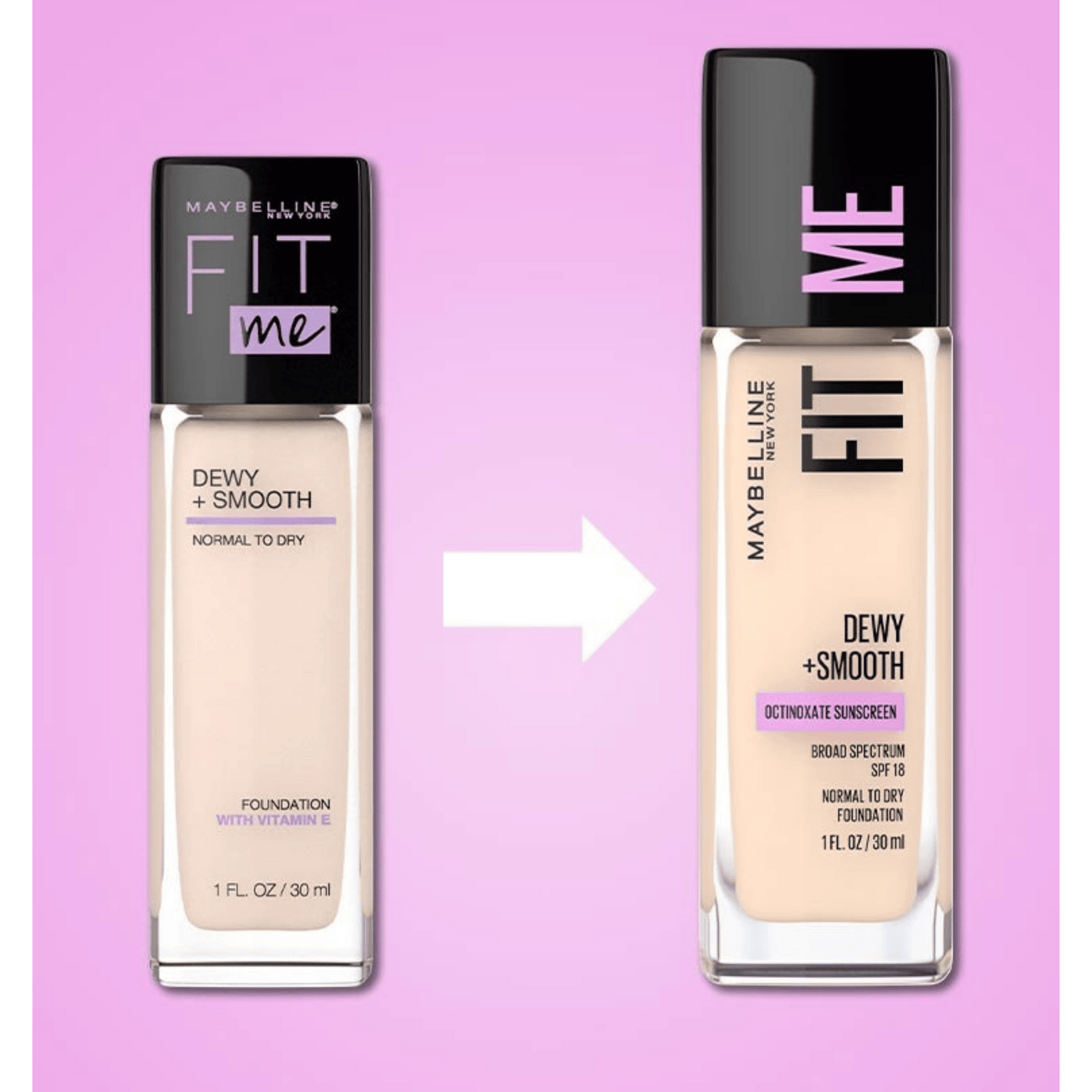 Maybelline Hydrate + Smooth Liquid Foundation