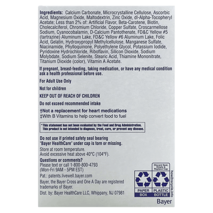 One A Day Women's 50+ Multivitamin, 65 Ct