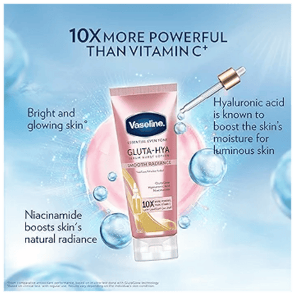 Vaseline Essential Even Tone Gluta-Hya Smooth Radiance Serum Burst Lotion