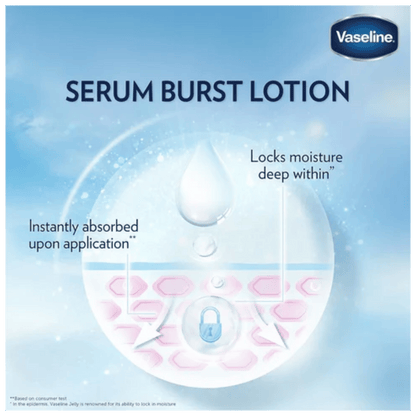 Vaseline Essential Even Tone Gluta-Hya Smooth Radiance Serum Burst Lotion