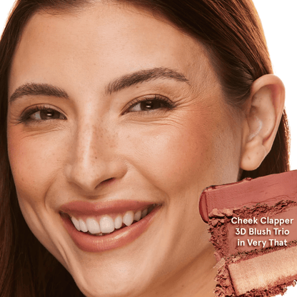ONE/SIZE Cheek Clapper 3D Blush Trio Palette