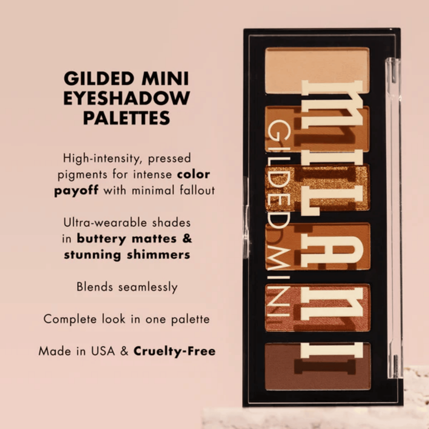 Milani Gilded Mini Eyeshadow Palette (0.66g)