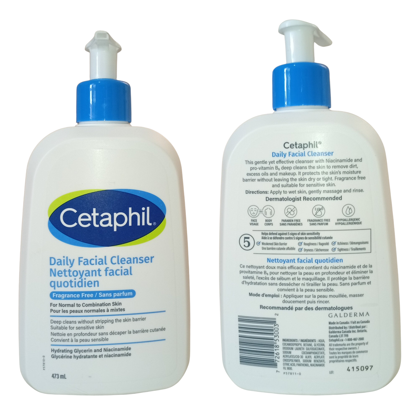 Original Cetaphil Daily Facial Cleanser  Fragrance Free  