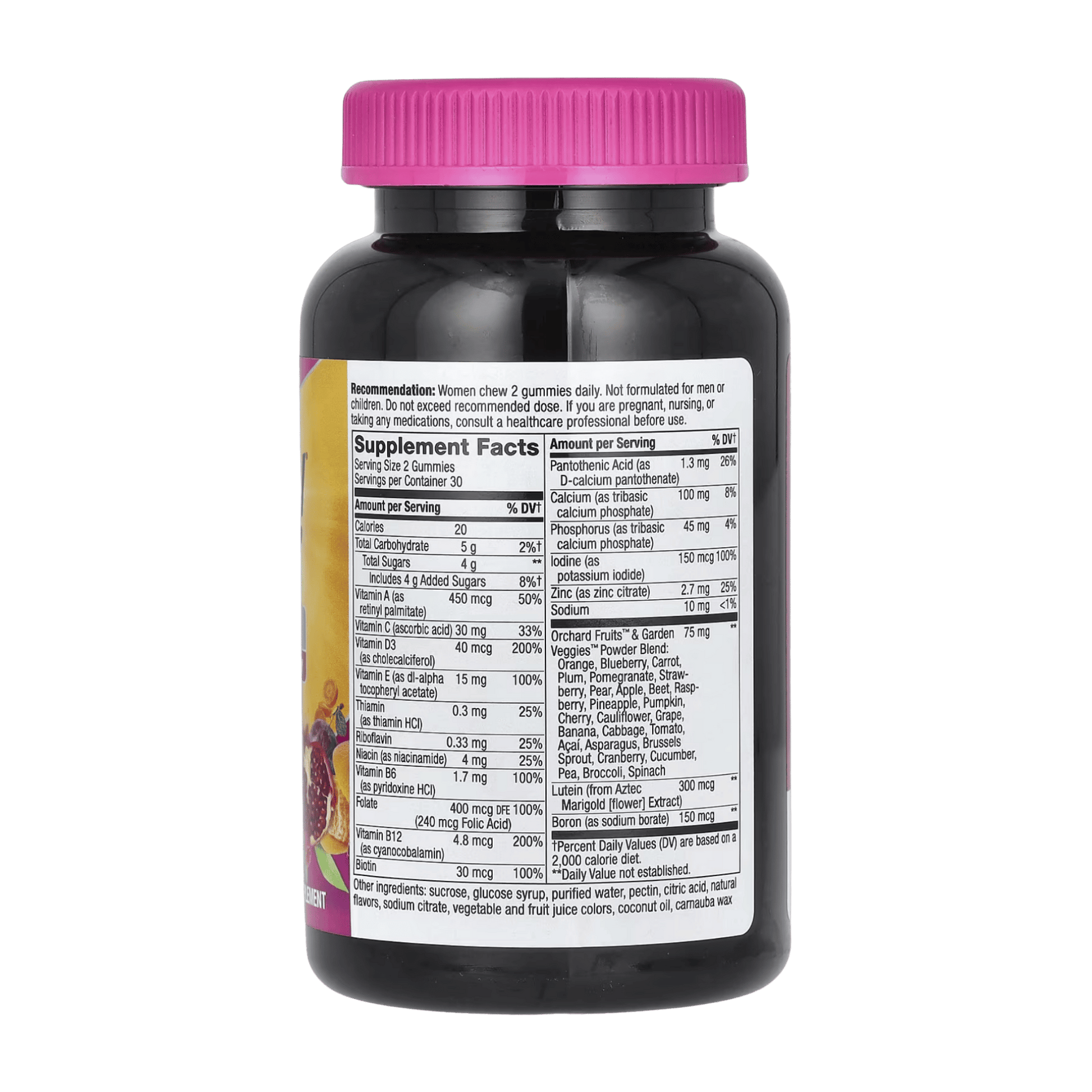 Imported Alive! Women's 50+ Complete Multivitamin Gummies 