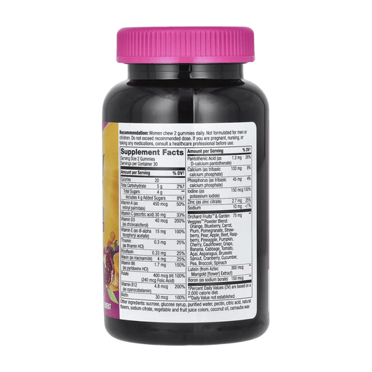 Imported Alive! Women's 50+ Complete Multivitamin Gummies 