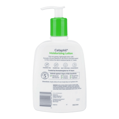 Cetaphil Moisturizing Lotion Dry to Normal, Sensitive Skin(500ml)