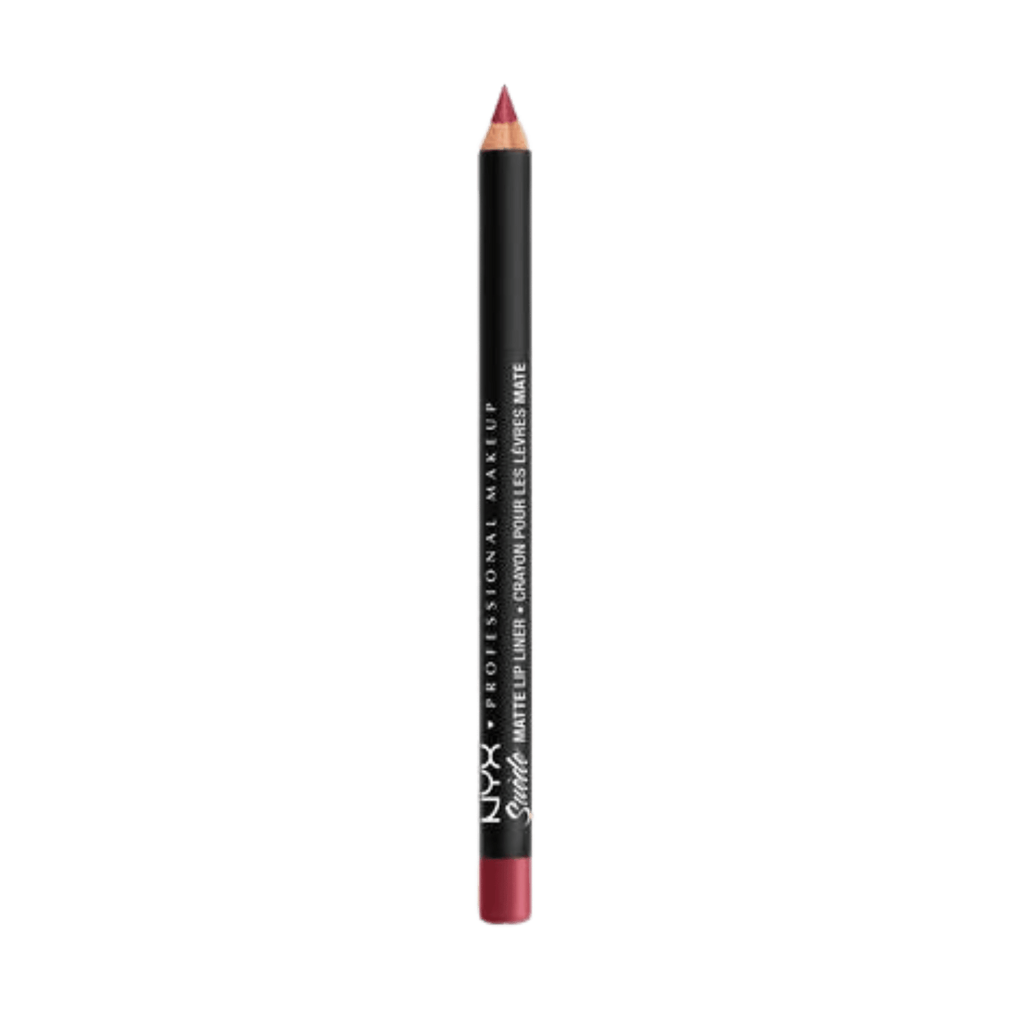 NYX Professional Makeup Suede Matte Lip Liner Pencil (1.0g) - Matte, Long-Wearing (Pakistan)