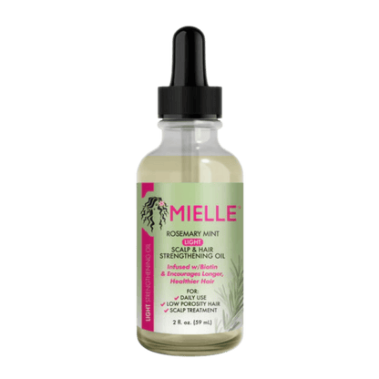 Mielle Rosemary Mint Light Scalp & Hair Strengthening Oil (59ml) - Promotes Hair Growth (Pakistan)

