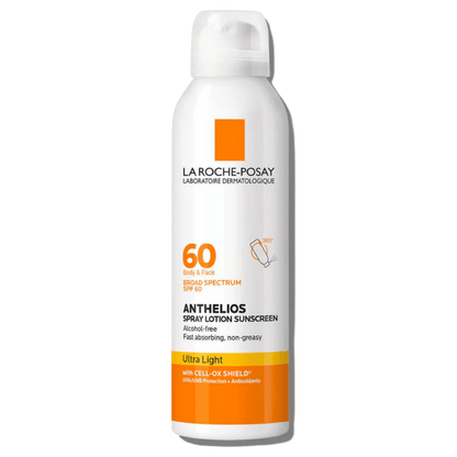 Shop La Roche-Posay Anthelios SPF 60 Sunscreen Spray for Skin Protection in Pakistan (143g)