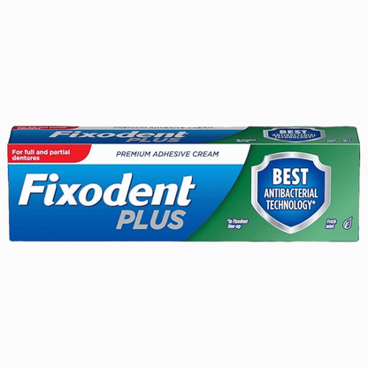 Fixodent Plus Denture Adhesive Cream 40g available in Pakistan