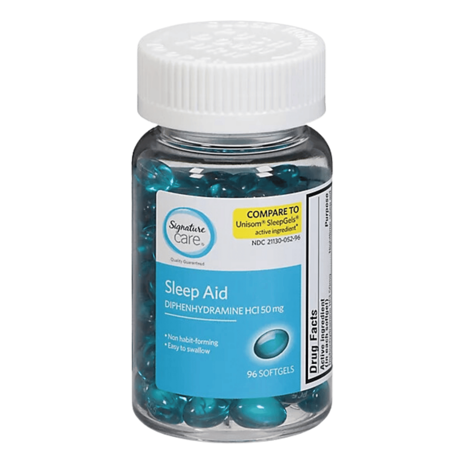 Signature Care Sleep Aid Diphenhydramine (96 Softgels) Online In Pakistan!