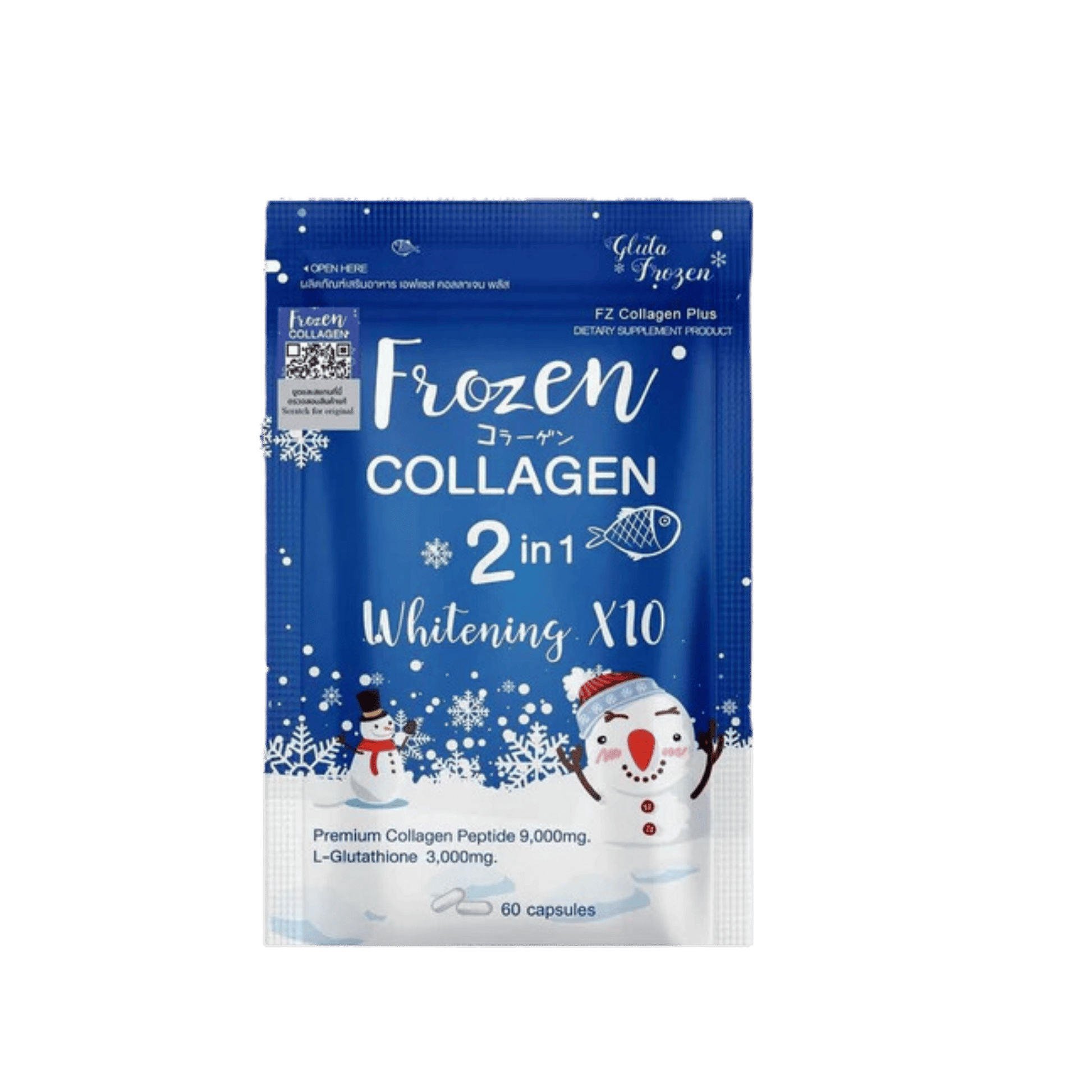 Buy Frozen Collagen 2 in 1 Whitening 60 Capsules In SkinStash!