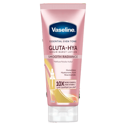 Buy Vaseline Essential Gluta-Hya Smooth Radiance Serum Burst Lotion (200ml) In Pakistan From SkinStash!