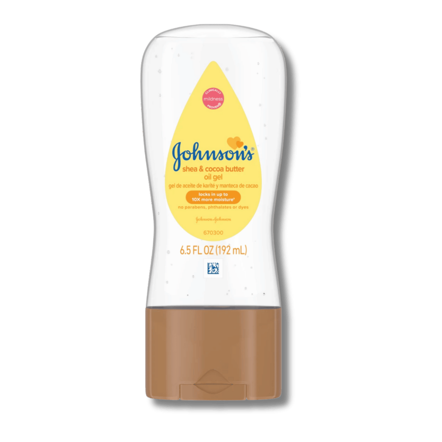 Johnson's Shea & Cocoa Butter Oil Gel (192 ml) Available Online In Pakistan!