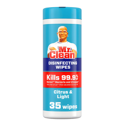 Mr. Clean Disinfecting Wipes Citrus Scent Powerful Cleaning Wipes Available in Pakistan