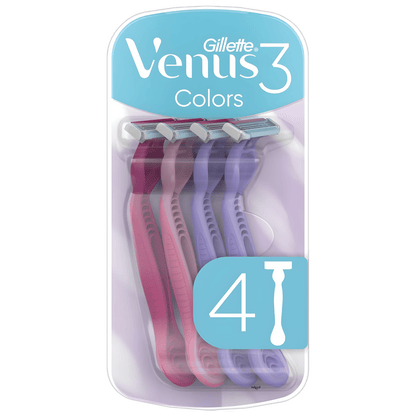 Gillette Simply Venus 3 Blade Disposable Razors Pack of 4 – Available in Pakistan