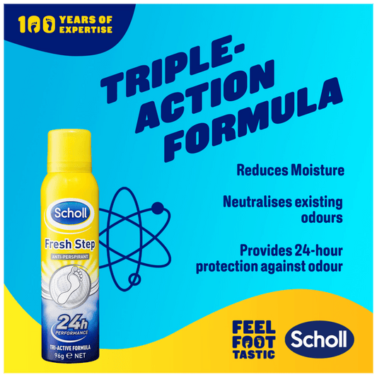 Scholl Fresh Step Antiperspirant Spray (150ml)