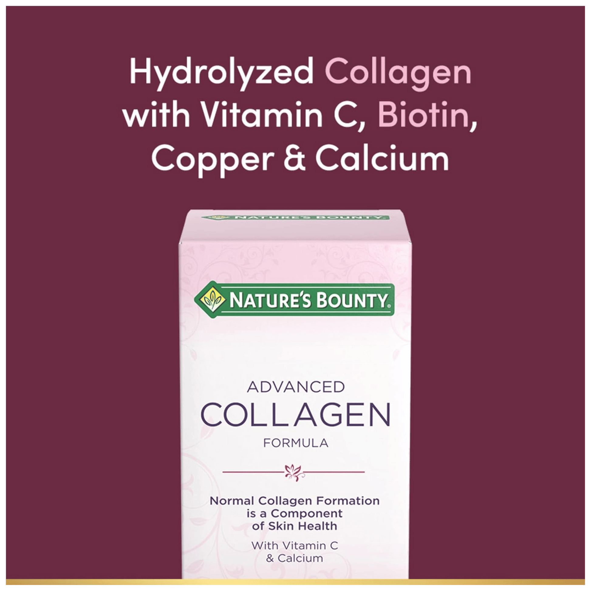 Nature’s Bounty Collagen with Vitamin C and Biotin
