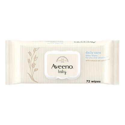 Buy Aveeno Daily Care Face And Body Baby Wipes, 72-Wipes In SkinStash!
