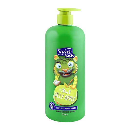 Suave Shampoo + Conditioner + Body Wash