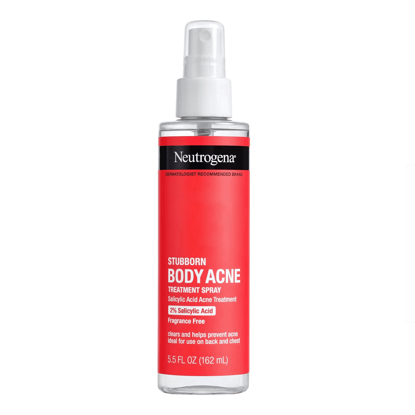 Neutrogena Stubborn Body Acne Spray 2% Salicylic Acid (162ml)