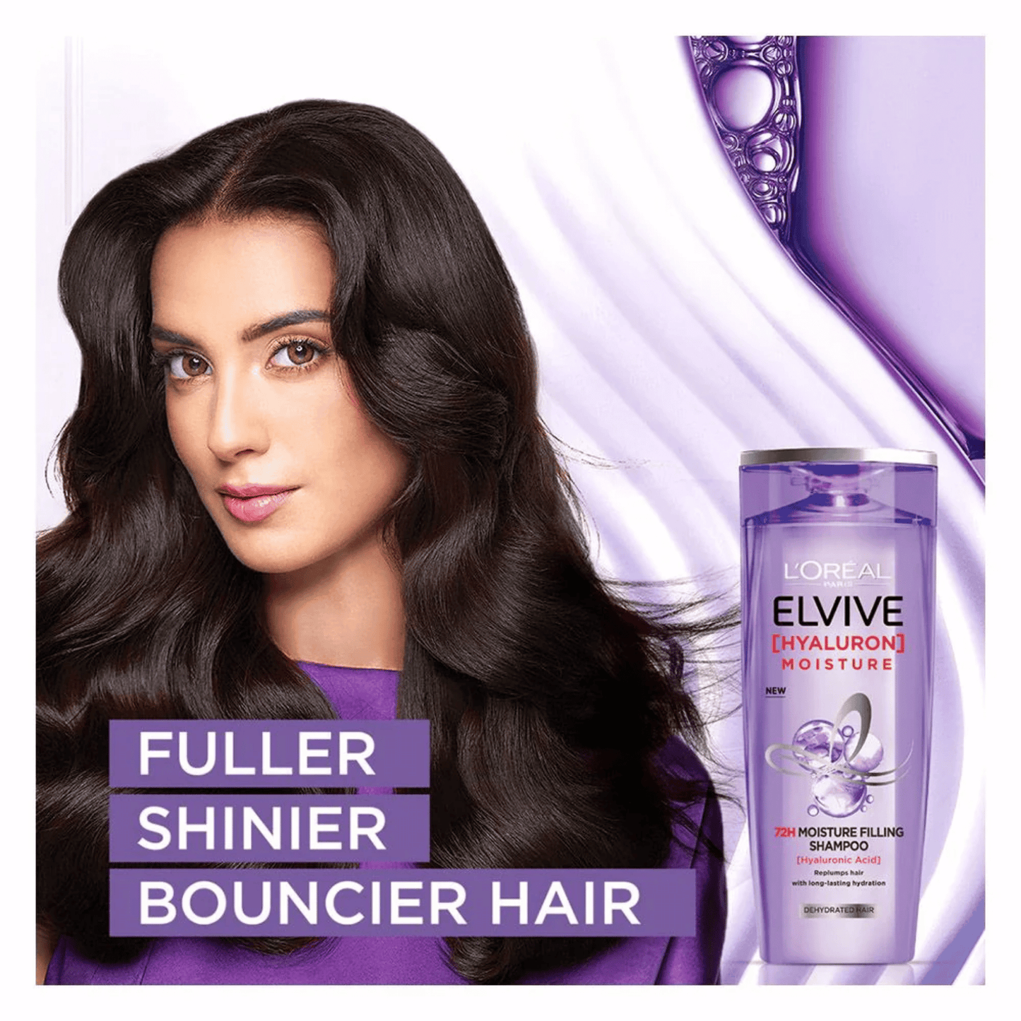 L'Oreal Paris Elvive Hyaluron Moisture 72H Moisture Filling Shampoo