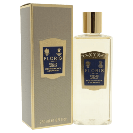 Floris Soulle Ambar - Moisturising Bath and Shower Gel (250 mL)